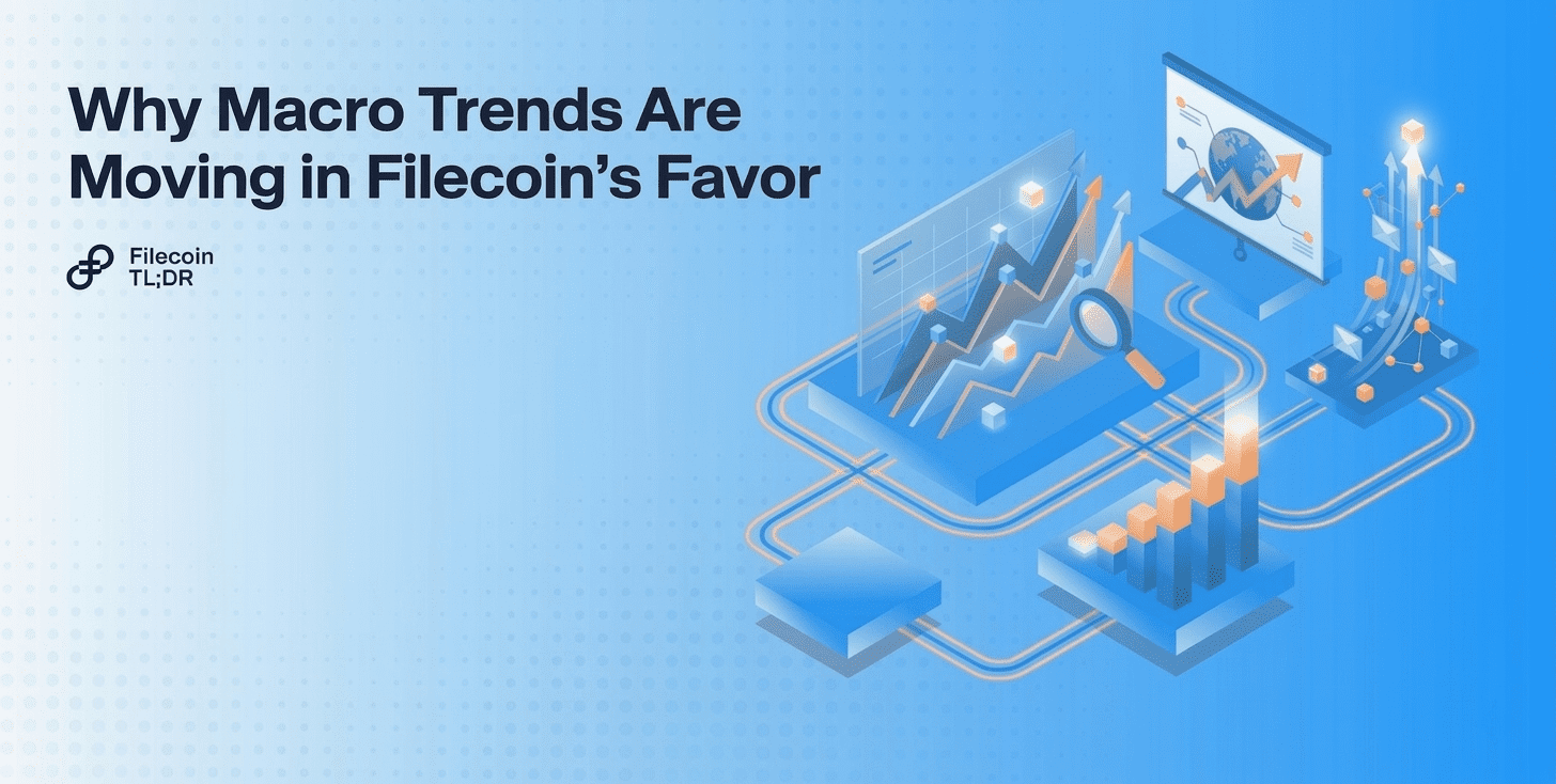 Illustration of: Why Macro Trends Are Moving in Filecoin’s Favor